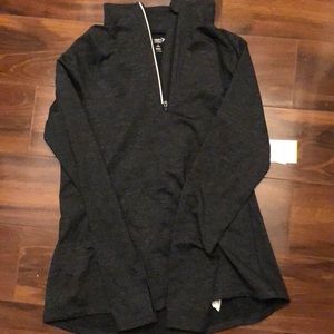 NWT Quarter Zip Black Medium Old Navy